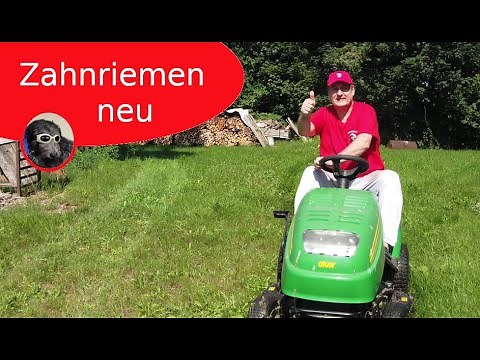 Lawn tractor timing belt replacement