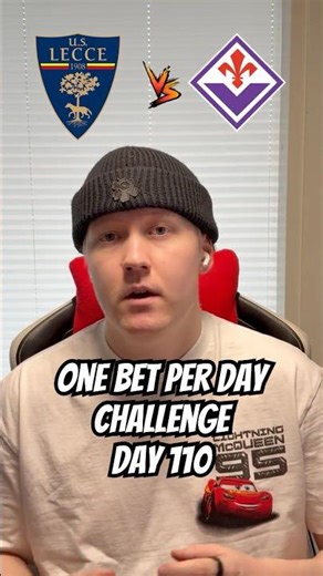 One Bet Per Day Challenge 110/365