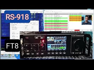 QUICK- RS-918 SDR QRP Transceiver - WSJTX FT8 - FULL SET UP & TEST