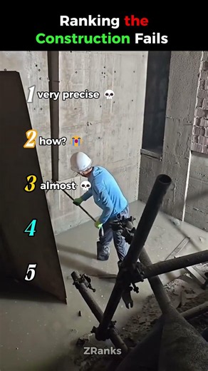 Ranking the Construction Fails 😭💀