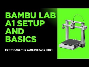 Bambu Lab A1 Setup And Tips! Don't Make The Same Mistake I did! #3dprinting #bambulab