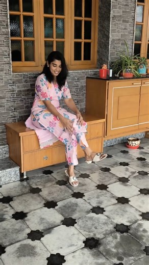 Aura Clothing on Instagram: "“AC-05 Pink Floral Co-ords” Fabric : Cotton Lining : Yes ( both top and pant with lining) Type : 2 pc Co-ord set Details: Collar with V neck and elbow sleeves All the comfit lovers, here is our floral Co-ord set with comfortable fit and easy maintenance. Comment/ DM for details #auratheclothingstudio #womenclothing #viral #coordset #womenfashions trending"