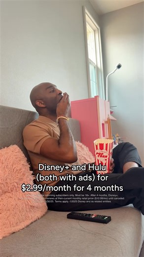 Get the best of both: stream Disney and Hulu for just $2.99/mo for 4 months. Sign up for the Disney , Hulu Bundle Basic. #HuluPartner | Hulu