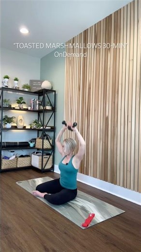 “TOASTED MARSHMALLOWS 30-MIN” on the Mat! Not a member? Pilates by JessPFit offers 7-Day FREE Trial