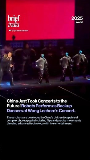 Wang Leehom’s Concert Just Went Futuristic, Robots Are Now the Backup Dancers.