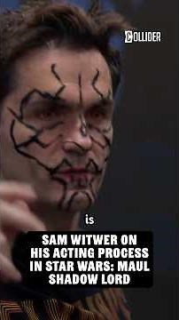 Sam Witwer on His Acting Process in Star Wars: Maul - Shadow Lord #starwars #samwitwer