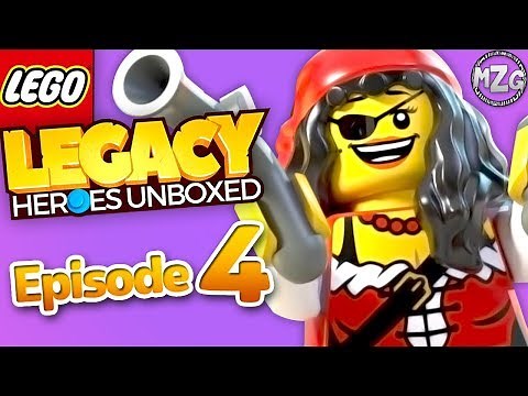 LEGO Legacy Heroes Unboxed Gameplay Walkthrough Part 4 - Glyph Hunt Chapter 2!