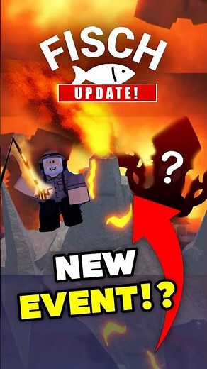 😱 *HURRY* NEW SECRET VOLCANO EVENT?! | Fisch Roslit Volcano Eruption SECRET UPDATE #fisch
