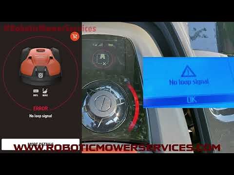 Automower Charging Station LED's: What Do The Different Colors Mean? (No Loop Error Video 2)
