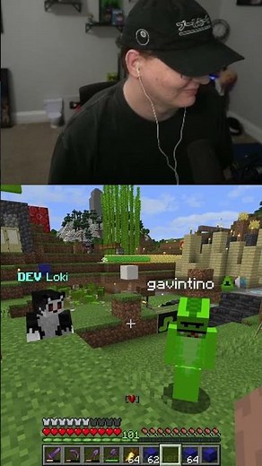 CallMeCarson makes fun of Gavin's snake form 🐍