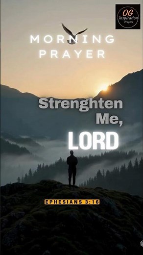 Strengthen Me, Lord | Short Prayer for Today