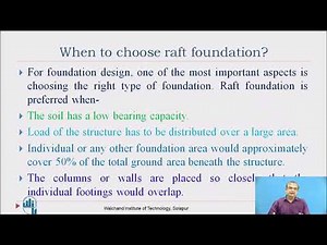 Raft foundation