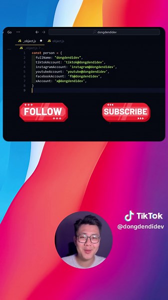 snake_case to camelCase in VSCode #javascript #vscode #lernontiktok #dongdendidev