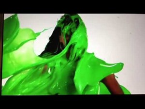 Keke Palmer video clip of getting slimed 2 times