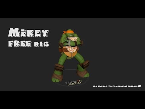 MIKEY FREE RIG (MAYA 2018)