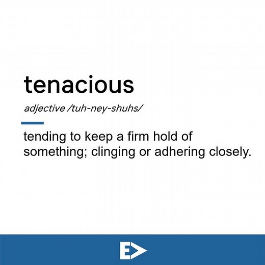 How to Pronounce Tenacious | Definition | Example
