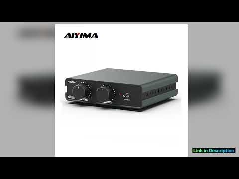 AIYIMA T3 PRO RIAA MMMC Phono Preamplifier Vinyl Record Player Stereo Preamp Amplifier Turntable Ph