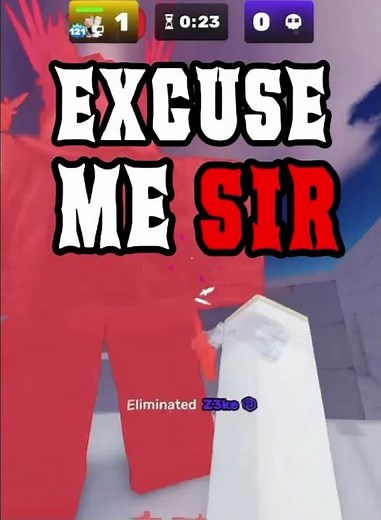 Excuse me sir?🤔 || Roblox Rivals trend || #nobatidao #rivals