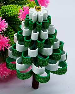 241K views · 5.8K reactions | Pretty & Cool Christmas Tree Making Very Easy Tutoiral at Home - Christmas Tree Decorating Ideas With Mini Xmas Tree #Christmas #trees #merrychristmas | Origami Art & Crafts | Facebook