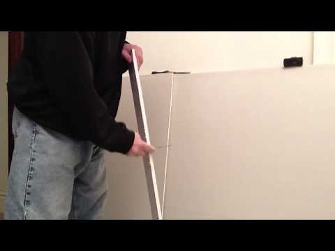 How to shave drywall to fit