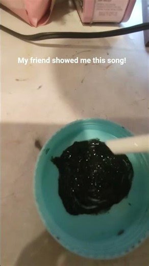 how to make slime with paint 🎨