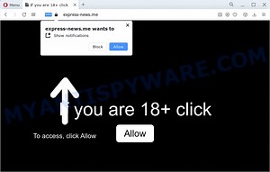 How to remove Express-news.me pop-ups (Virus removal guide)