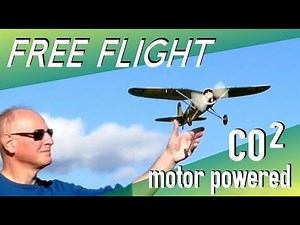 CO2 powered scale PZL P.24 test flights