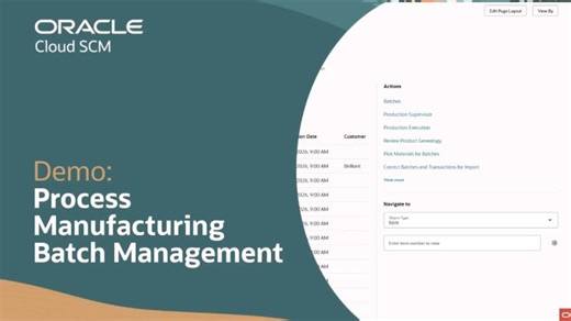 Process Manufacturing - Batch Management: Demo | Raluca Avram