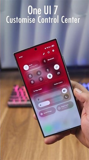 OneUi 7.0 Customize Quick Setting Panel