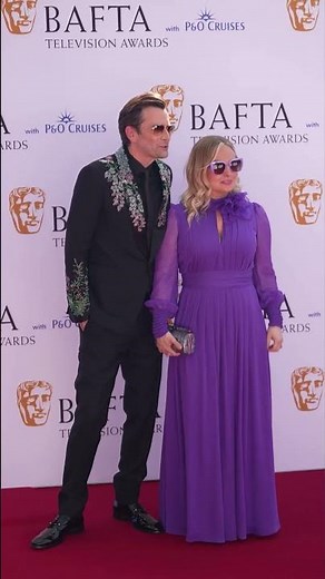 David and Georgia Tennant at the BAFTA TV Awards 2024