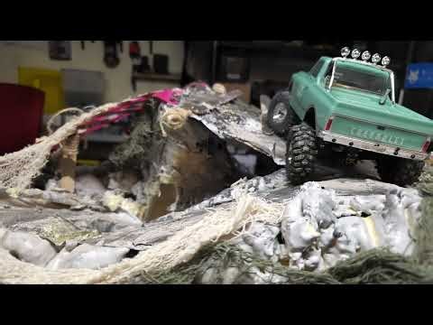 SCX24 Indoor Course Test & More Upgrades