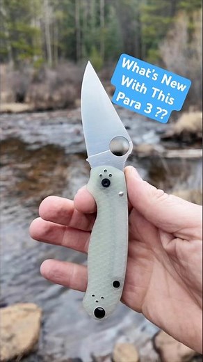What Does This Spyderco Para3 Bring To The Table? #edc
