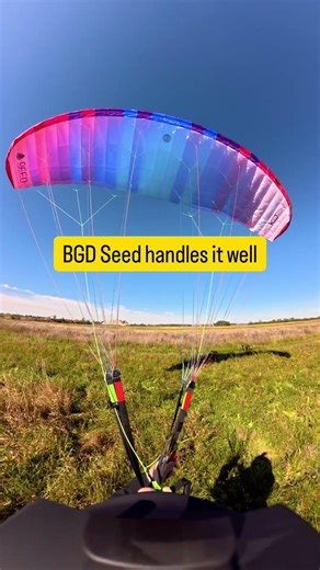 Front Collapse in Ground Handling – BGD Seed Recovery! 😱🪂