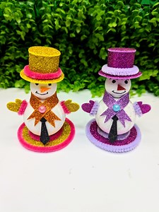 Cute snowman make for Christmas Easy Christmas snowman craft ideas #viral #easy #snowman #Christmas #diy | SmirchS