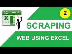 Tutorial 2 : Scraping data from website using Excel - GetElemenById function