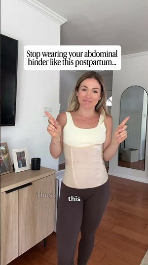 POV: You Finally Learn How To Wear Your Belly Binder Correctly ✨
