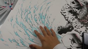 The insane 50 hour Marshmello drawing