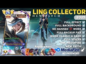 Script Ling Collector - Serene Plume No Password | Full Effect Voice | Patch Terbaru