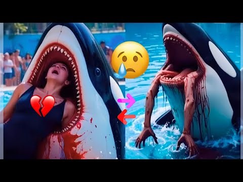 “Terrifying Orca Attack Caught on Camera 😱 | Trainer’s Shocking Escape”