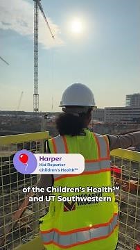 Kid Reporter Harper Tours the New Pediatric Campus Site