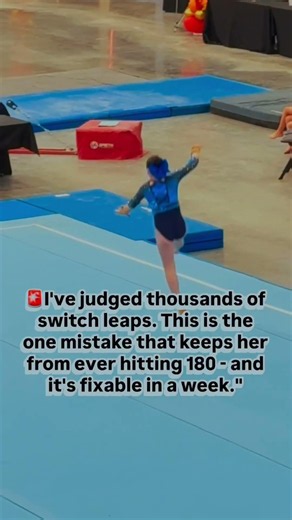 The Switch Leap Mistake That Keeps Her From Ever Hitting 180° — A Former Judge Explains #shorts