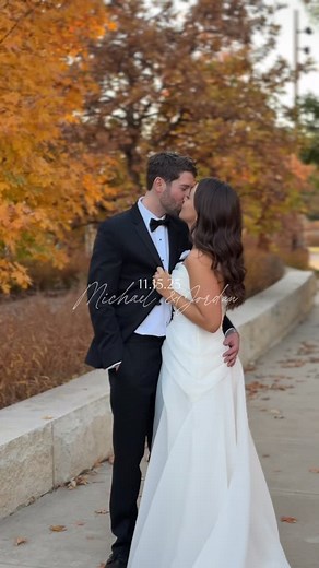 11.15.25 // michael & jordan 🤍 A stunning couple, a GORGEOUS fall day, and a dream vendor team… Yesterday was one for the books! Thank you, @jordan__hull, for allowing me to capture your beautiful wedding day!!! 🫶🏼📸🤳✨ VENDOR TEAM: Planning/Coordination: @sugarblissict Photography: @neverlandphotoandfilm // @ts.jphotography Videography: @neverlandphotoandfilm Content: @trends.bytrystan Venue: @wichitaartmuseum Church: Blessed Sacrament Catholic Church Florals: @meadowandmarigold Dress: @brid