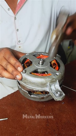 8.9K views · 74 reactions | How to Repair a Washing Machine Motor | Metal Workers | Facebook