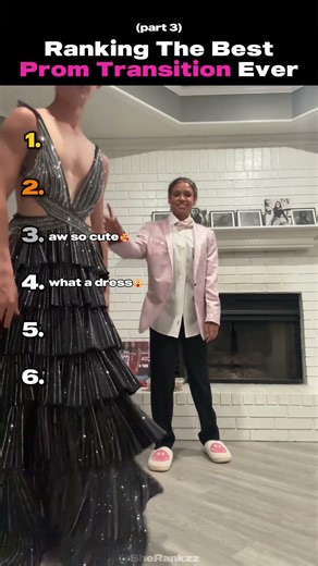Ranking The Best Prom Transition Ever (Part 3) #tiktoktrend #usa #shorts #prom