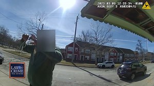 Bodycam video shows the moment after a 52-year-old man escaped an alleged kidnapping while being shot at by two suspects on March 9. In the video, the alleged kidnapping victim is talking to police with heavy duty zip ties attached to his wrist and apparent duct tape hanging from his neck. Nobody was injured. At last check, one person was arrested in the incident. | Law&Crime