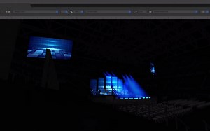 Vectorworks 2023舞台灯光即时渲染模式