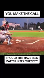 Is this really interference ? #baseball | Got Wood Baseball