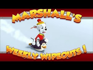 Marshall's Weekly Wipeouts! (Season 2 - Pups Save a Stowaway!)