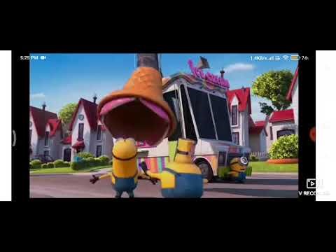 Despicable Me 2 Minions Ice Cream Scene