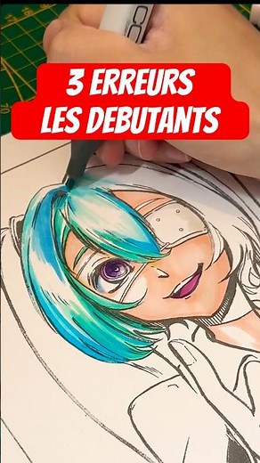 🚨Alcohol markers: the trick for a better result #manga #anime #drawing #mangaka